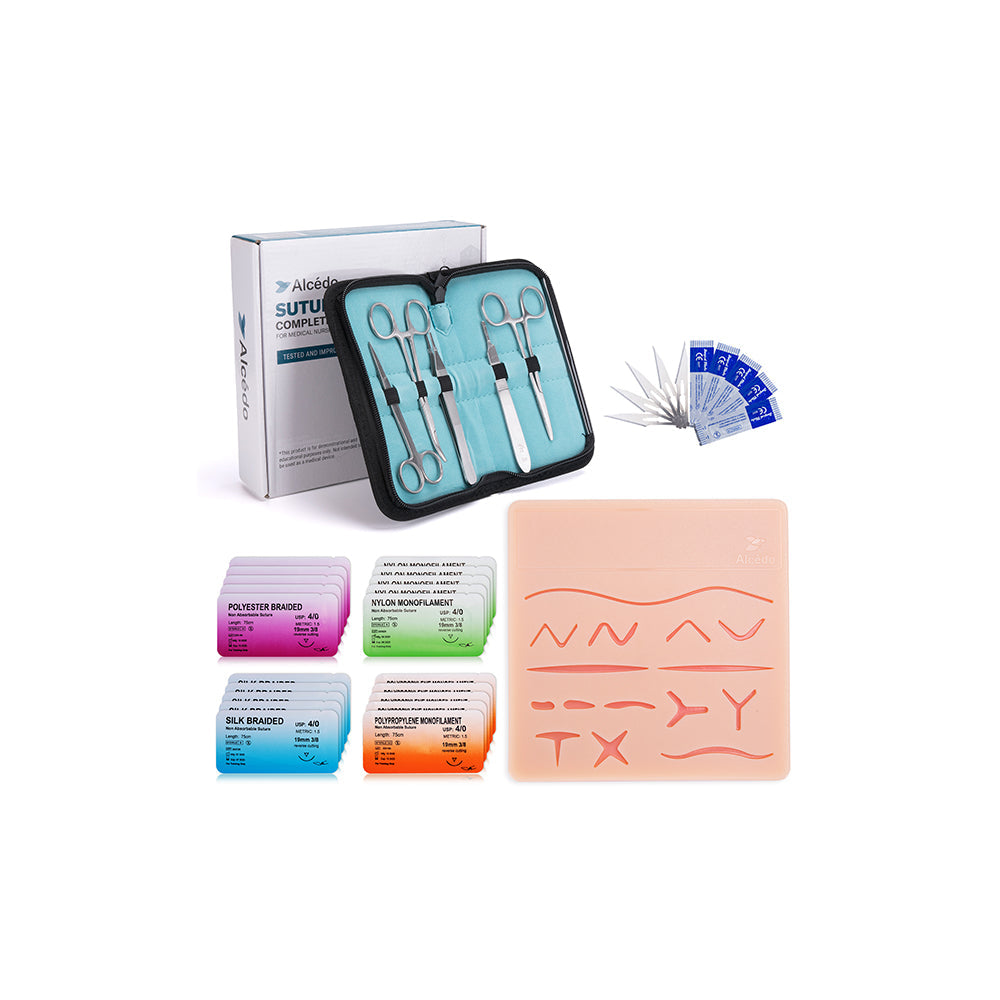 Kit de práctica de sutura Alcedo AE181