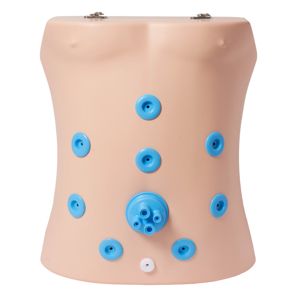 Caja de entrenamiento laparoscópico abdominal de puerto único Alcedo