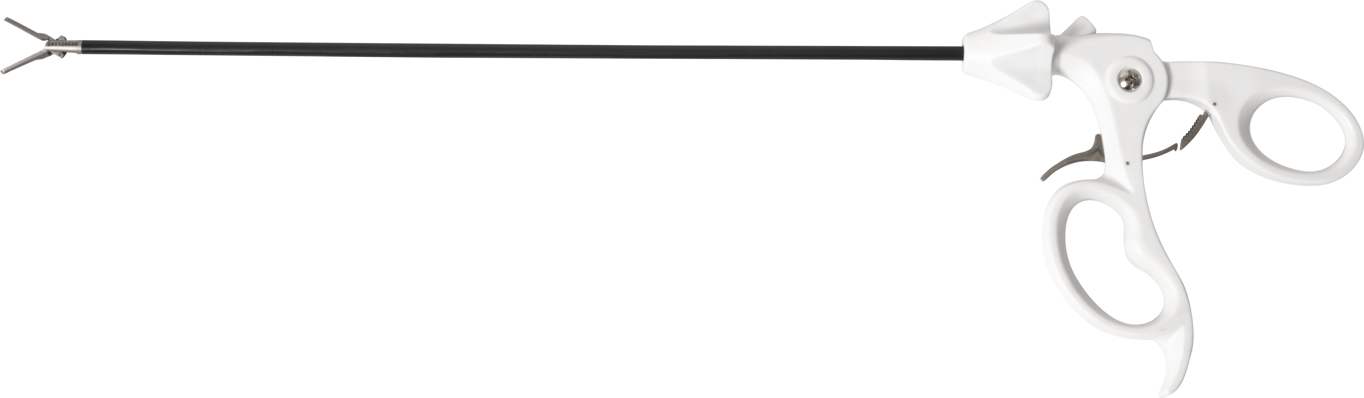Pinza fenestrada (mango blanco)