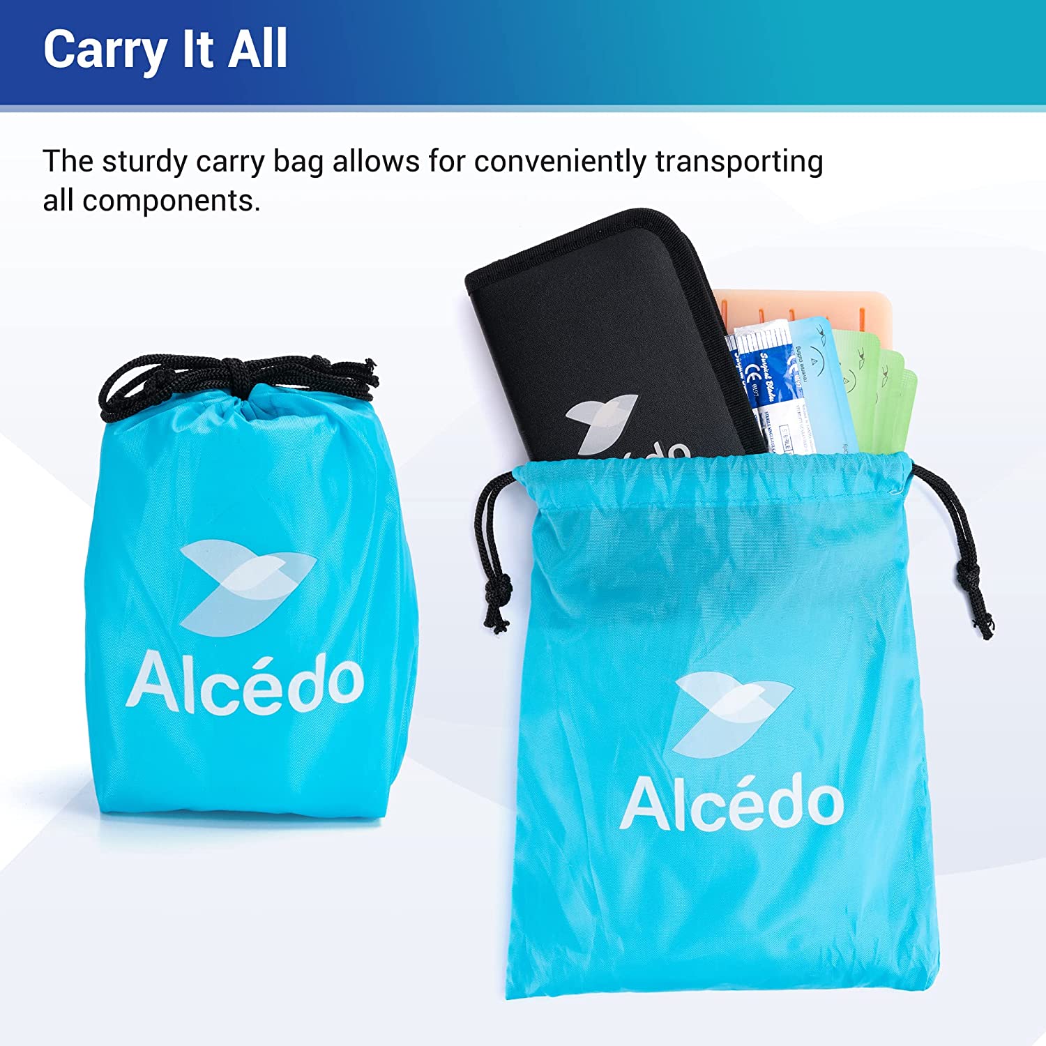 Kit de práctica de sutura Alcedo AE168